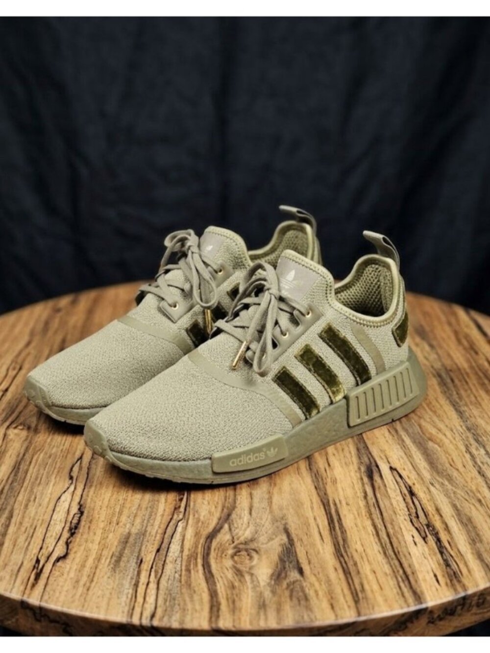 Adidas NMD_ R1 "Orbit Green" Athletic Shoes Women Size 9.5